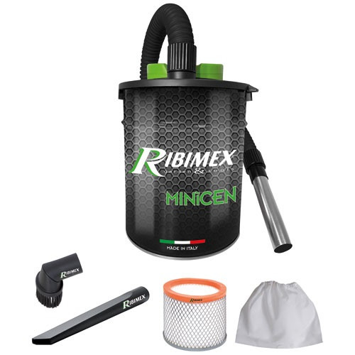 ASPI.CENDRES 10L 800W POUR PELLETS RIBIMEX - PRCEN011KIT